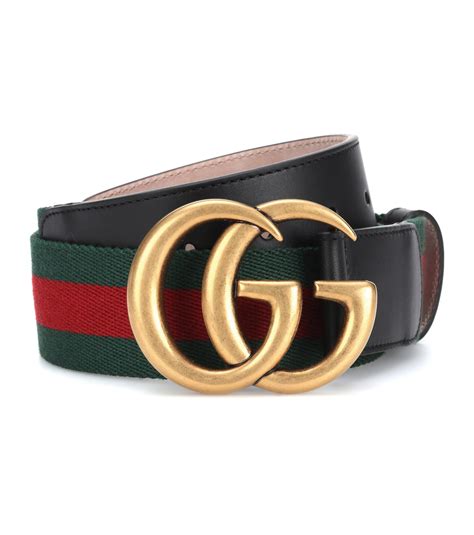 gucci gg web belt